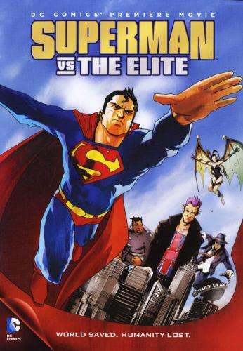 Superman vs The Elite (DVD) - stock on hand