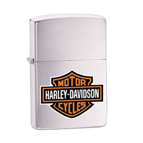 Zippo Lighter: Harley Davidson logo