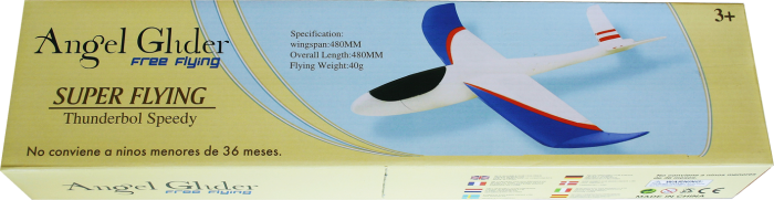 Little EPO Throwing Plane - Angel Glider