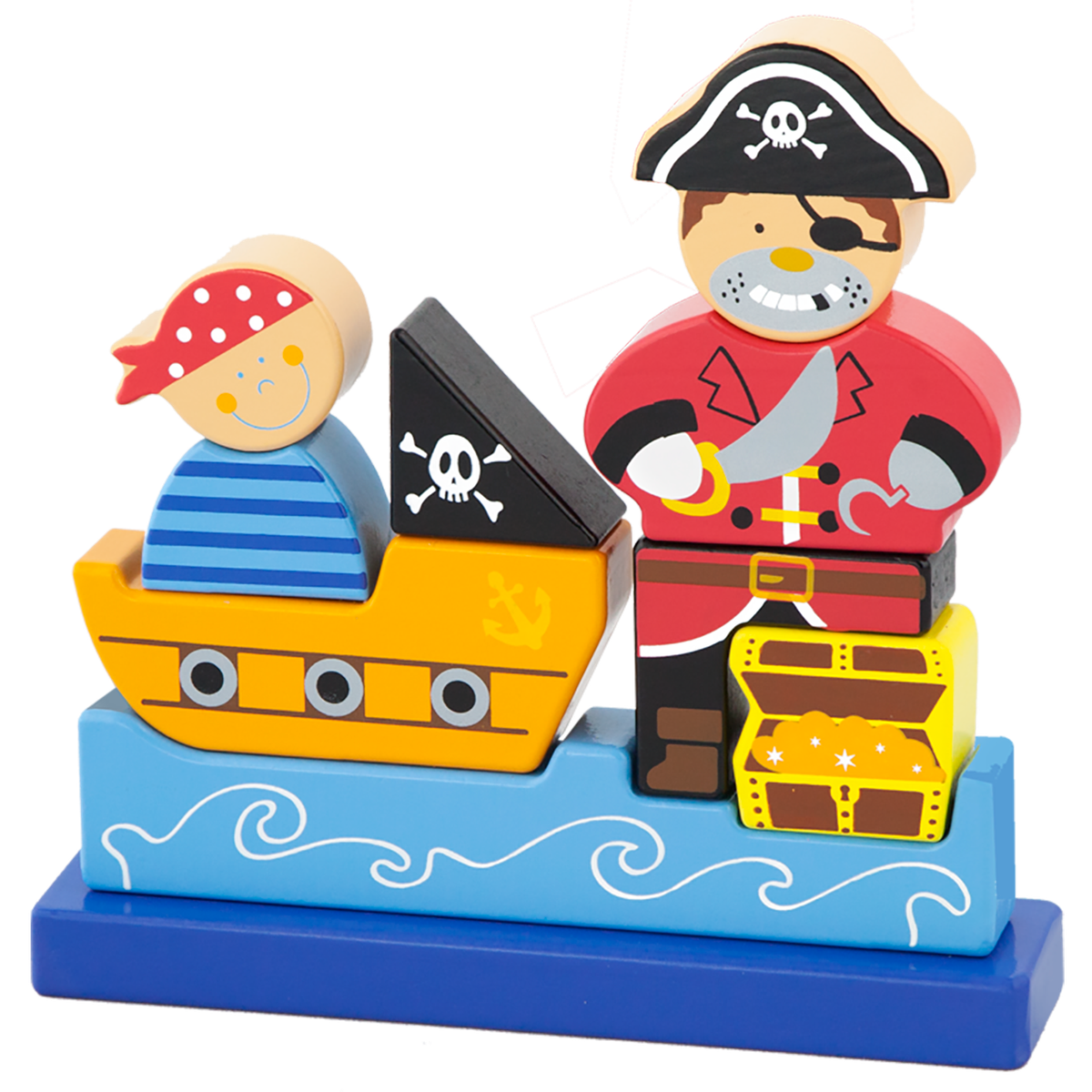 Magnetic Standing Puzzle - Pirate (RGS50077)