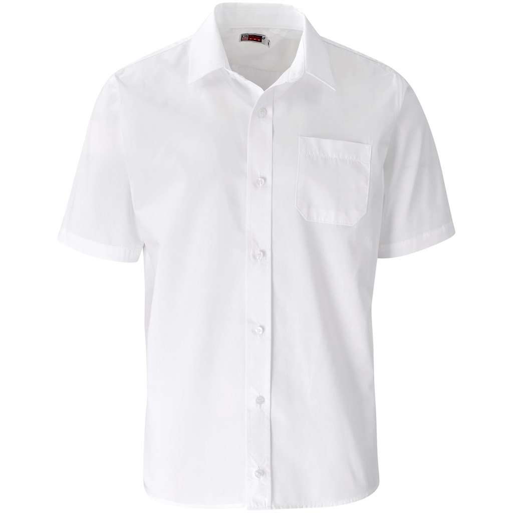 US Basic Short Sleeve Kensington Shirt - Mens - white (BAS-7756)