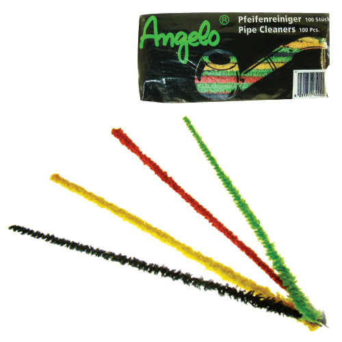 Pipe Cleaner - Angelo Coloured Tapered (100s)