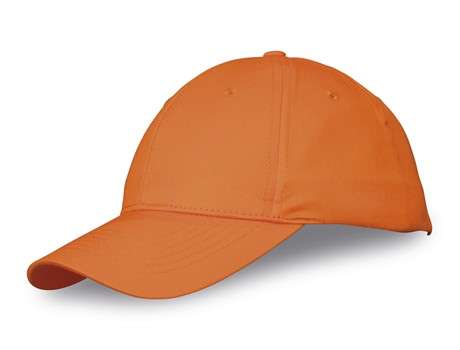 US Basic Detroit 6 Panel Cap - orange (CAP-801)