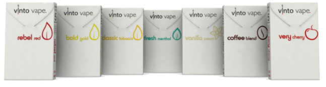 Vinto Vape Electronic Cigarette Cartomizers - Bold Gold