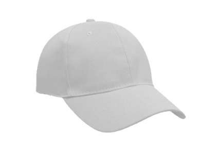 Classic 6 Panel Cap - white