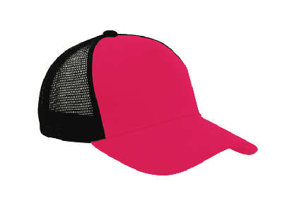 Trucker Cap - black/fuchsia