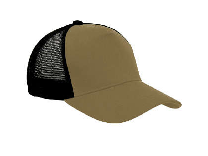 Trucker Cap - khaki/black
