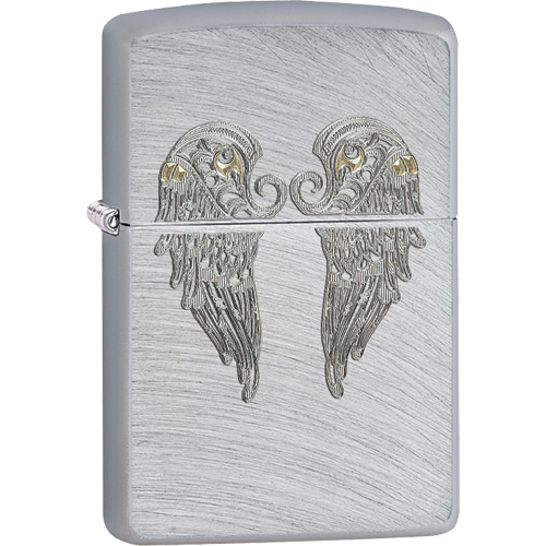 Zippo Lighter: Angel Wings