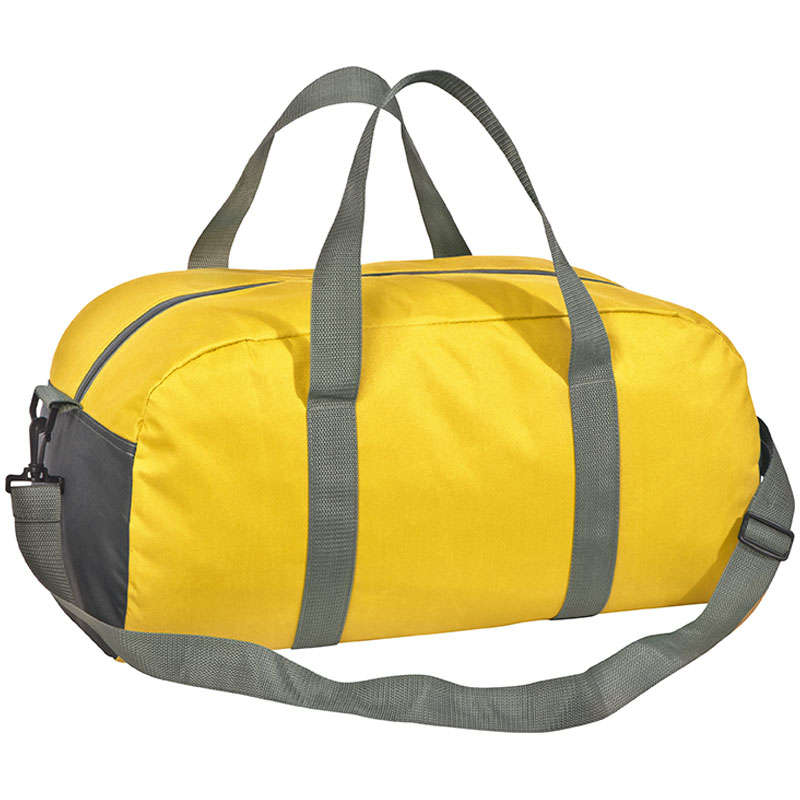 600D Polyester Sports Bag - yellow (60056)