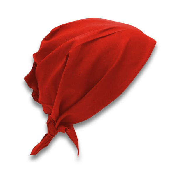 Plain Bandana - red