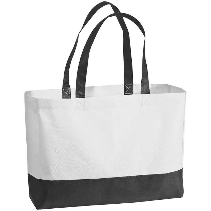 Non-woven shopper/beach bag - white (60094)
