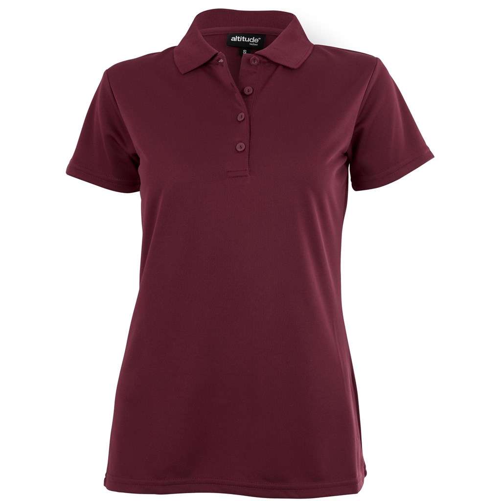 Altitude Pro Golf Shirt - Ladies - dark red (ALT-PGL)
