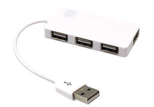 Quad 4 Port USB hub
