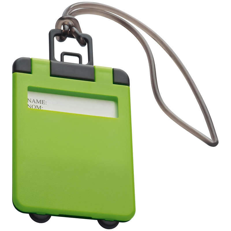 Luggage Tag - lime (67918)