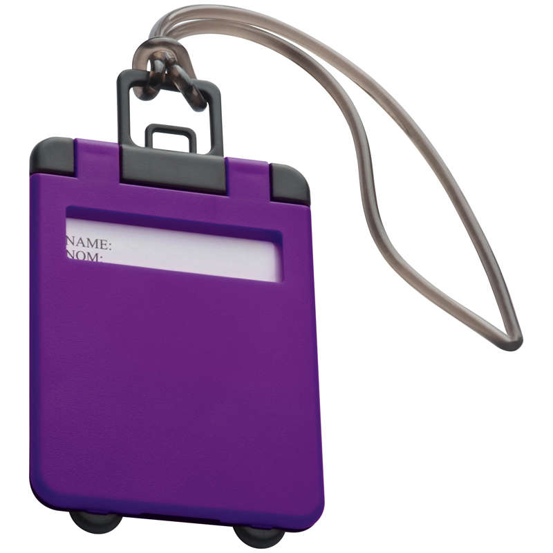 Luggage Tag - purple (67918)