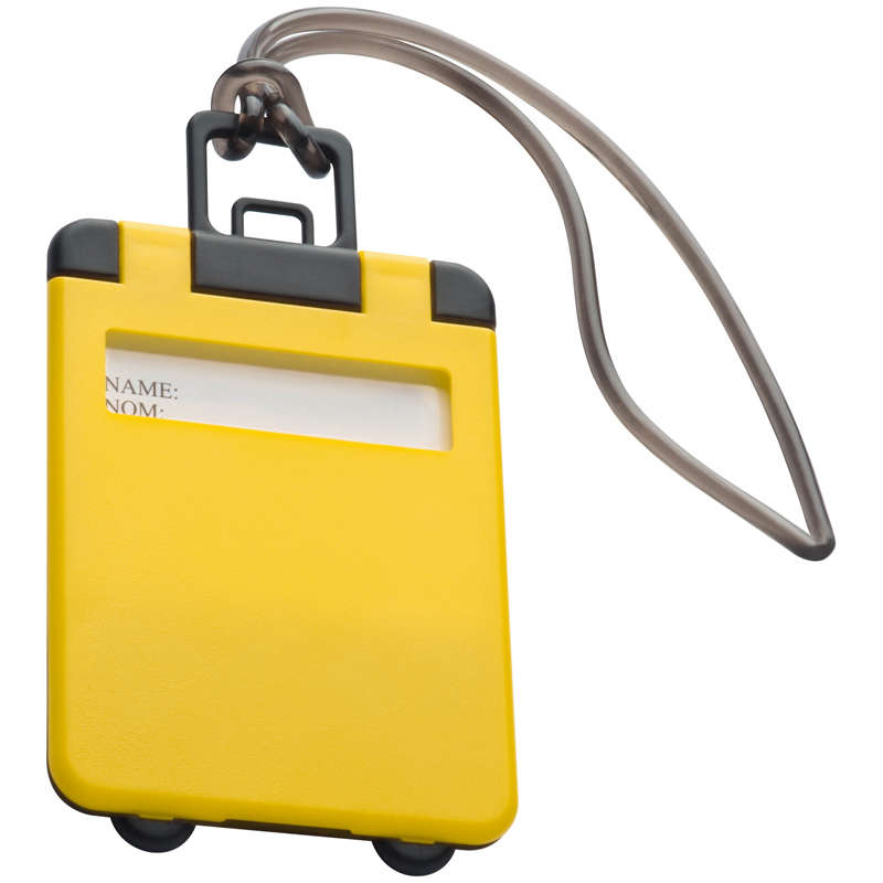 Luggage Tag - yellow (67918)