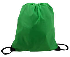 210D Poly String Bag - green (BAG046I)
