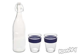 Kooshy Kool drinking set - navy