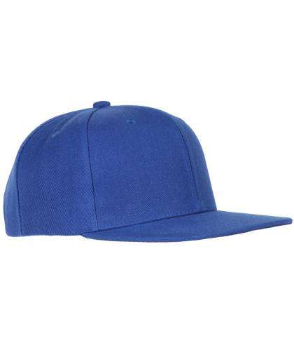 VicBay Snapback Flat Peak - royal blue