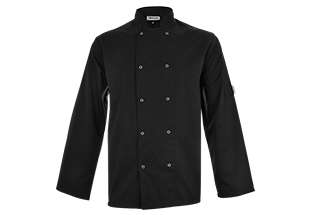 Altitude Zest long sleeve chef jacket - black