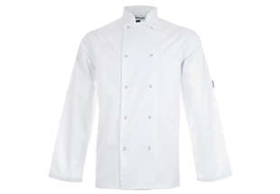 Altitude Zest long sleeve chef jacket - white