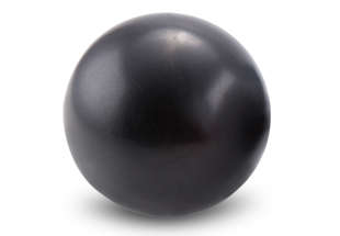 Bounce-back stress ball - black
