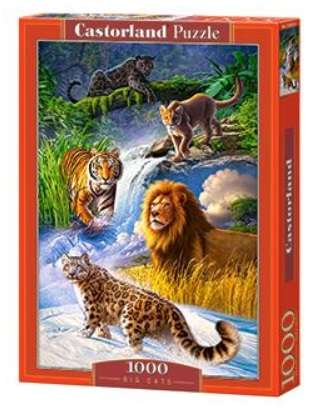 Big cats (1000pc Puzzle)