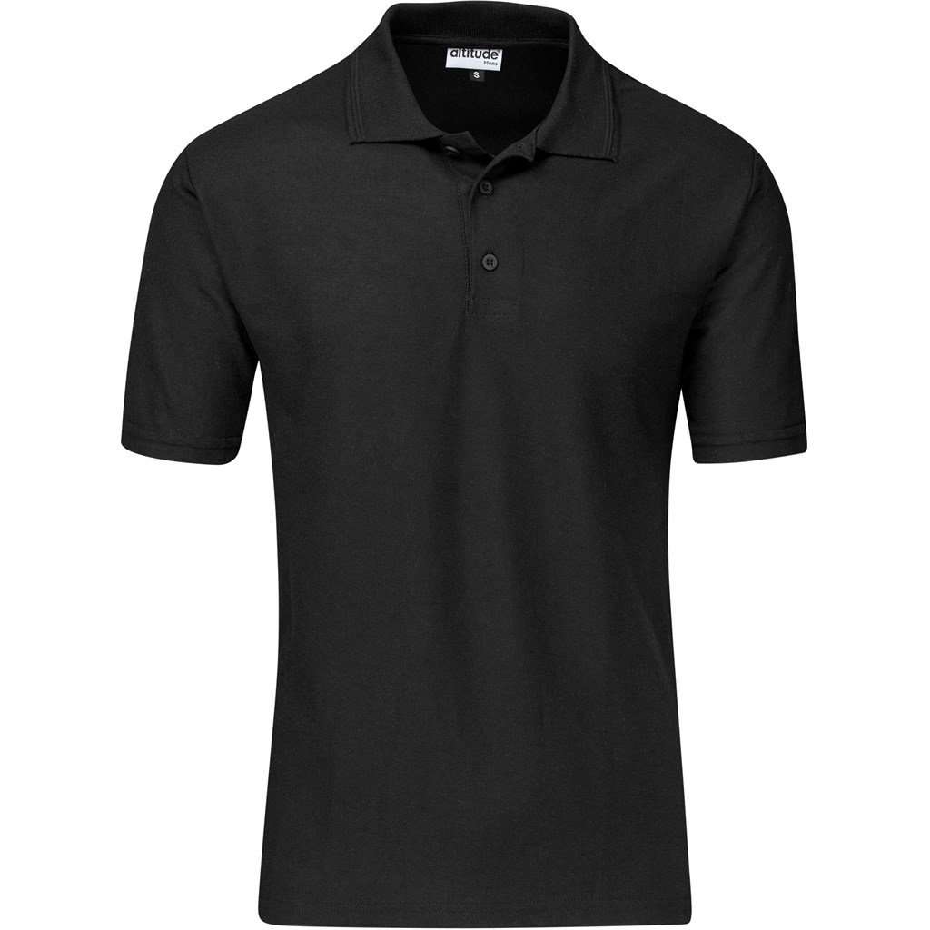 Altitude Basic Pique Kids golfer - black