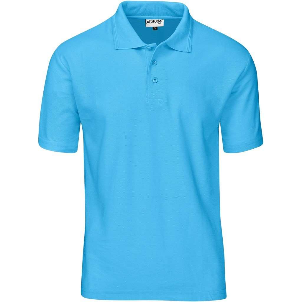 Altitude Basic Pique Kids golfer - cyan