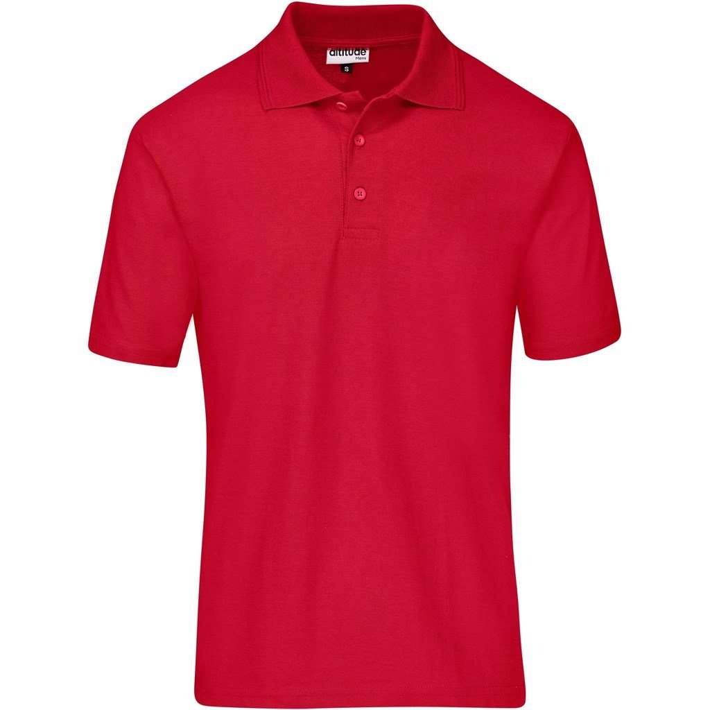 Altitude Basic Pique Kids golfer - red