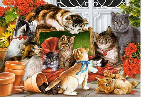 Kittens play time (1500pc Puzzle)