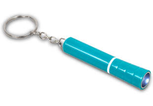 Sputnik LED keyholder - turquoise