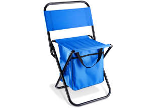 Tracker chair and storage bag - blue
