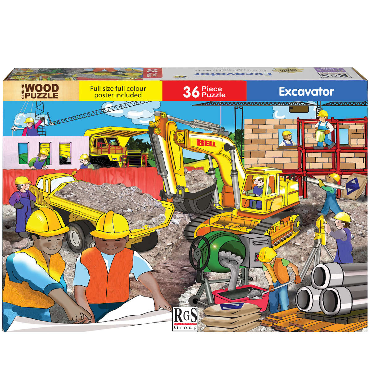Excavator (36pc Puzzle) (RGSW1635)