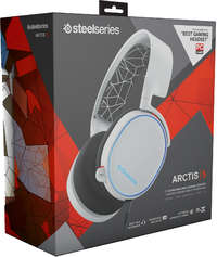 SteelSeries - ARCTIS 5 Gaming Headset - White (PC/PS4/Xbox One)