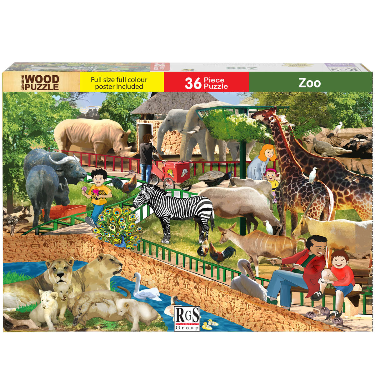 Zoo (36pc Puzzle) (RGSW1634)