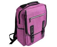 Heritage Laptop Backpack - pink (BAG098P)