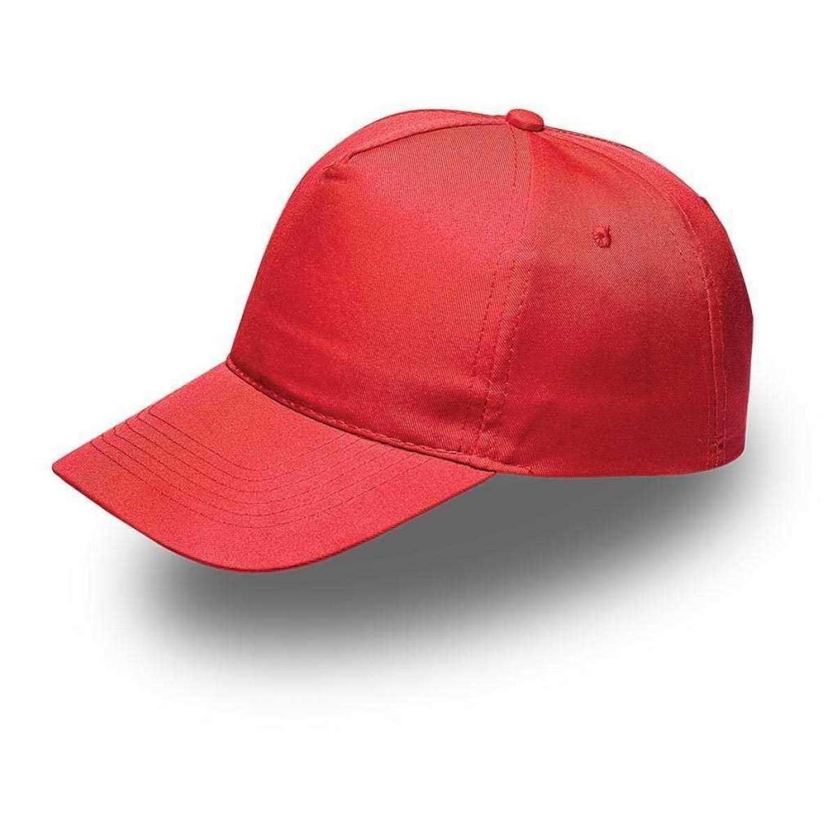 5 Panel Promo Cap - red