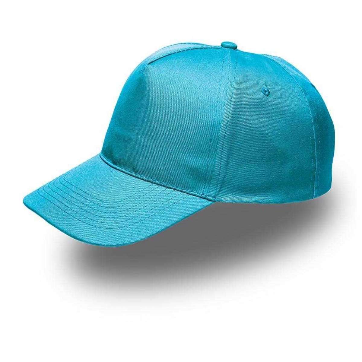 5 Panel Promo Cap - turquoise