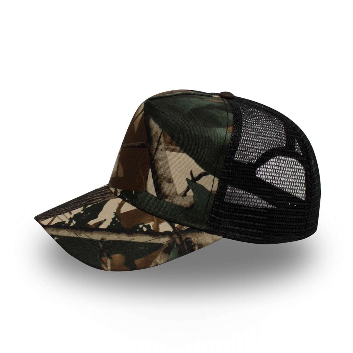 MAC Trucker Cap - camo pine/black (5003)