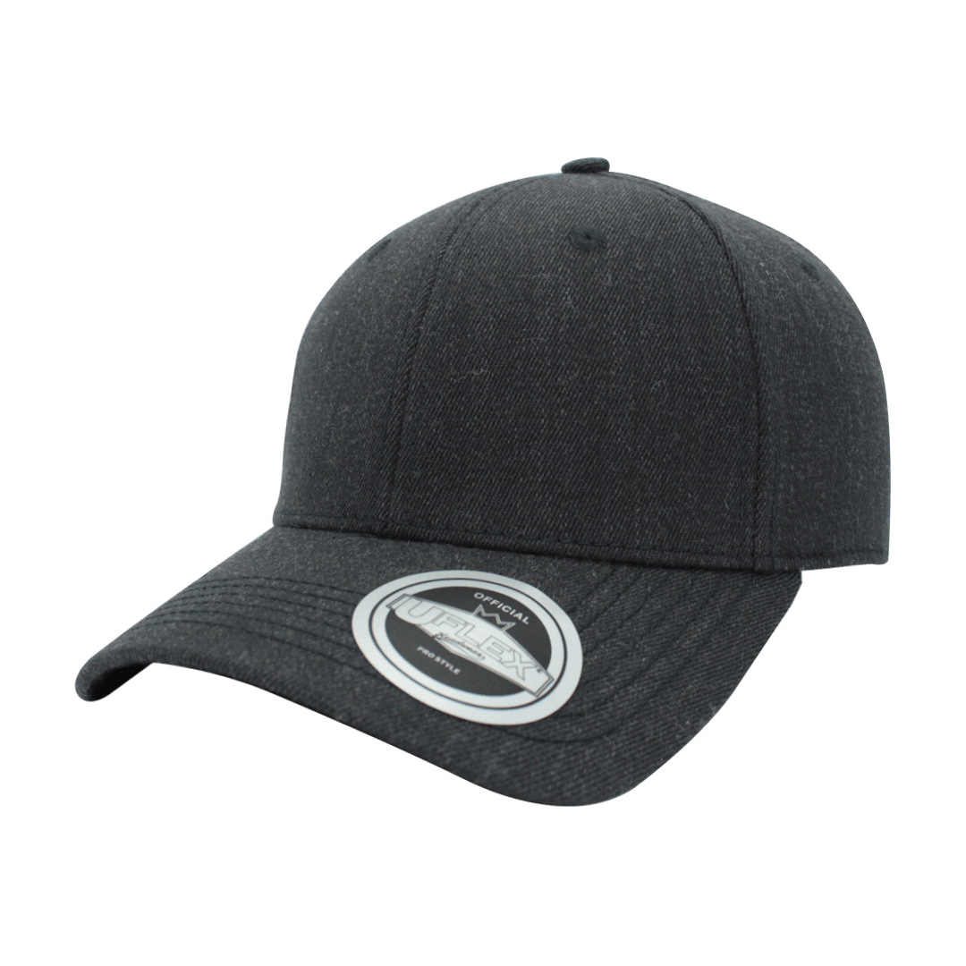 Uflex Pro Style Cap - charcoal melange (U15603)