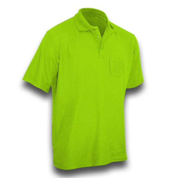 Classic Golf Shirt - lime