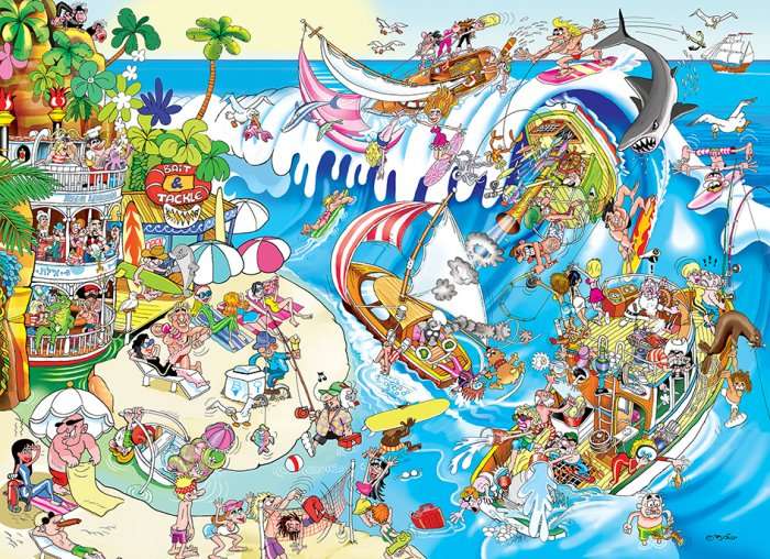 Paradise Island (1500pc Puzzle)