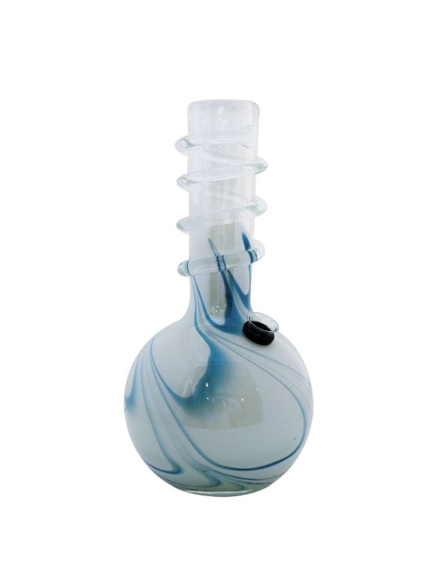 Glass Water Bong - Medium 26cm (Bong024)