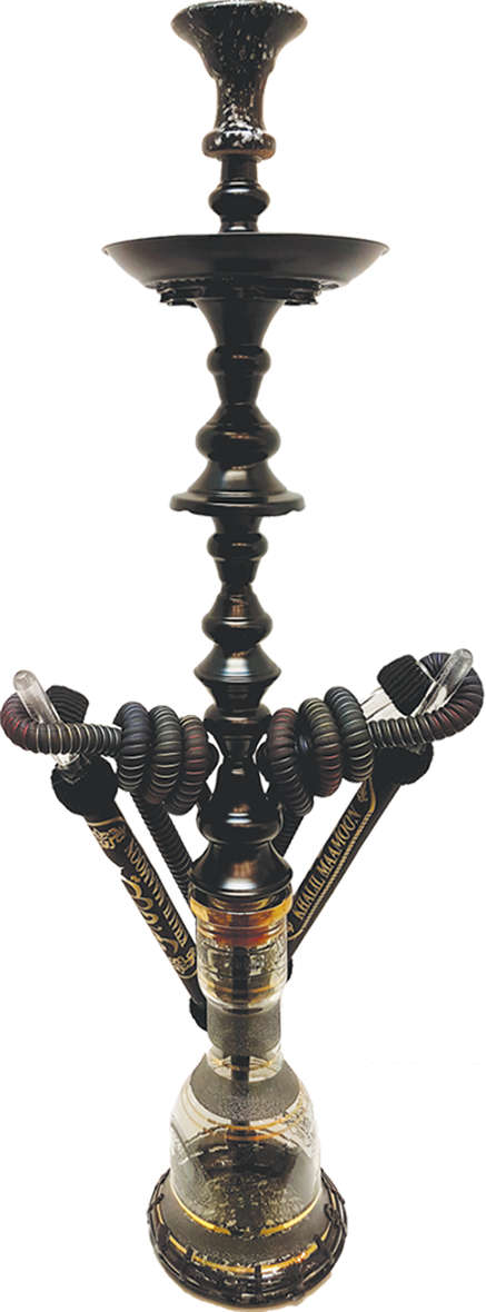 Khalil Maamoon Egyptian Hookah: Shisha 2-Way 90cm - 14725