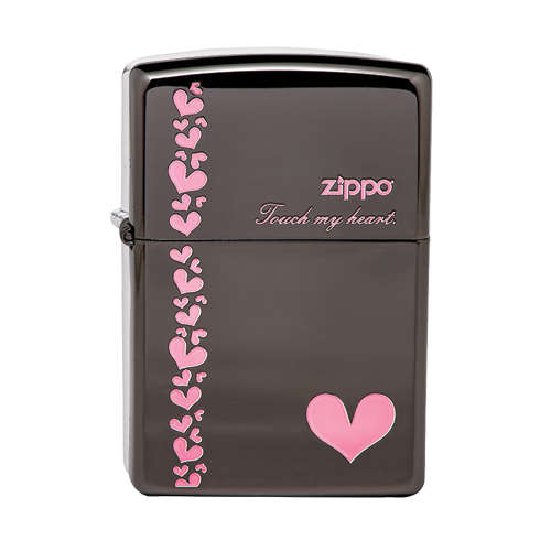 Zippo Lighter: Heart Line