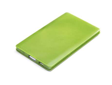 Maxi 4000mAh slim powerbank - lime