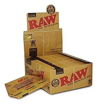 RAW rolling paper - King Size (50) (RAW002)