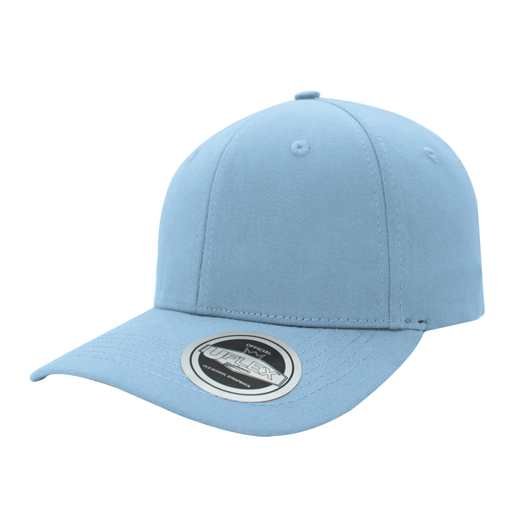 Uflex Old School Strap Back Cap - sky blue (U15610)