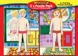 Body Awareness - wooden puzzle